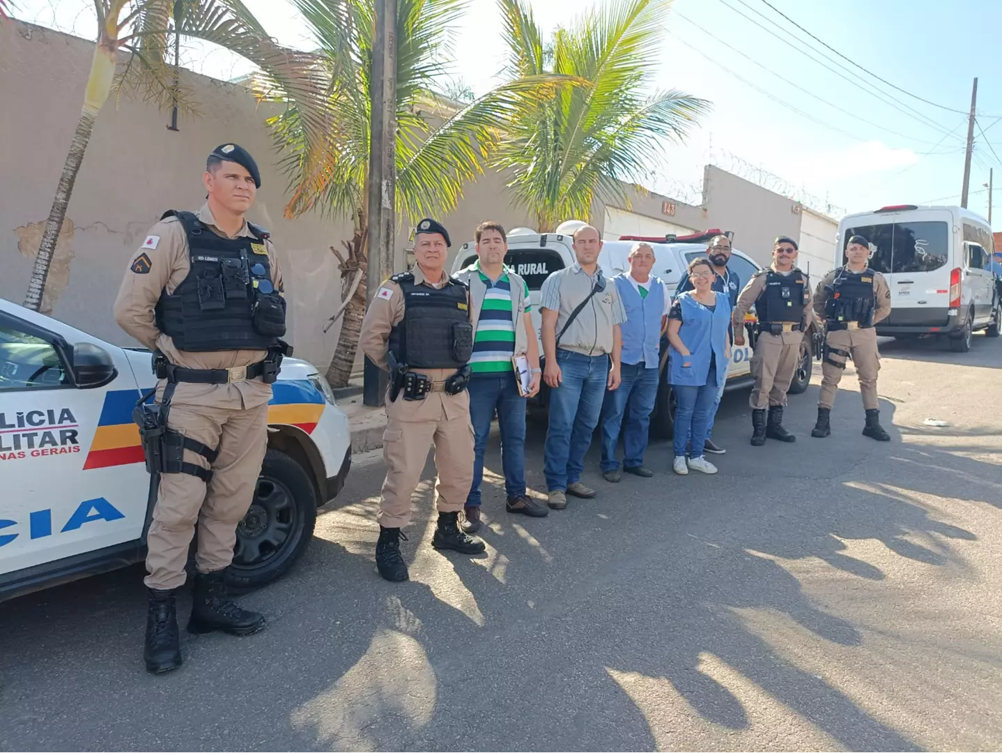 Clinica terapêutica é interditada pelo Ministério Público e Policia Militar garantiu o cumprimento da medida